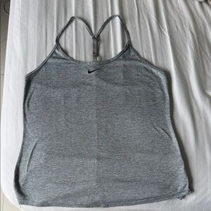 Nike Heather Gray Athletic Tank